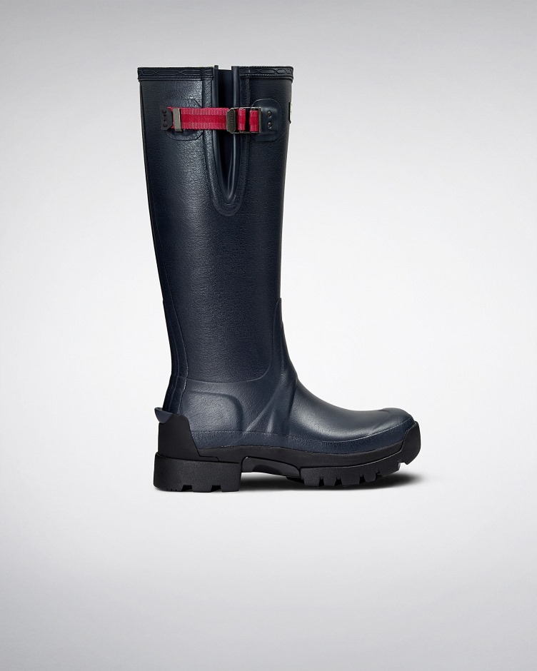 Botas De Chuva De Neoprene De 3 Mm Ajustáveis ​​laterais Balmoral Para Mulheres Caçadores - Pimenta