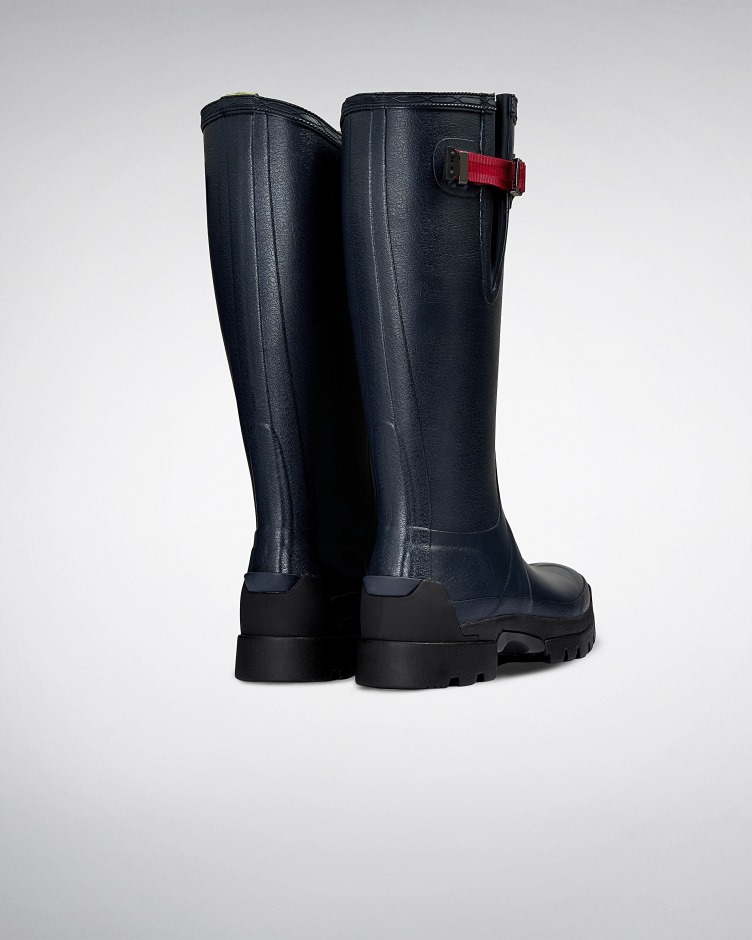 Botas De Chuva De Neoprene De 3 Mm Ajustáveis ​​laterais Balmoral Para Mulheres Caçadores - Pimenta