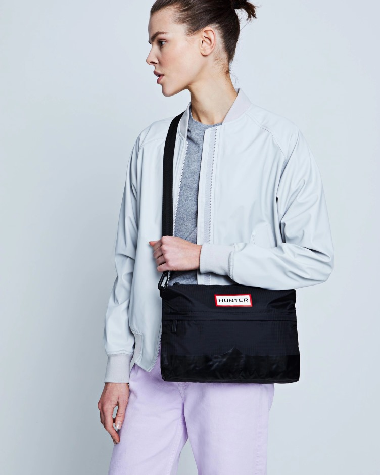 Hunter Ripstop Bolsa Lateral Preta