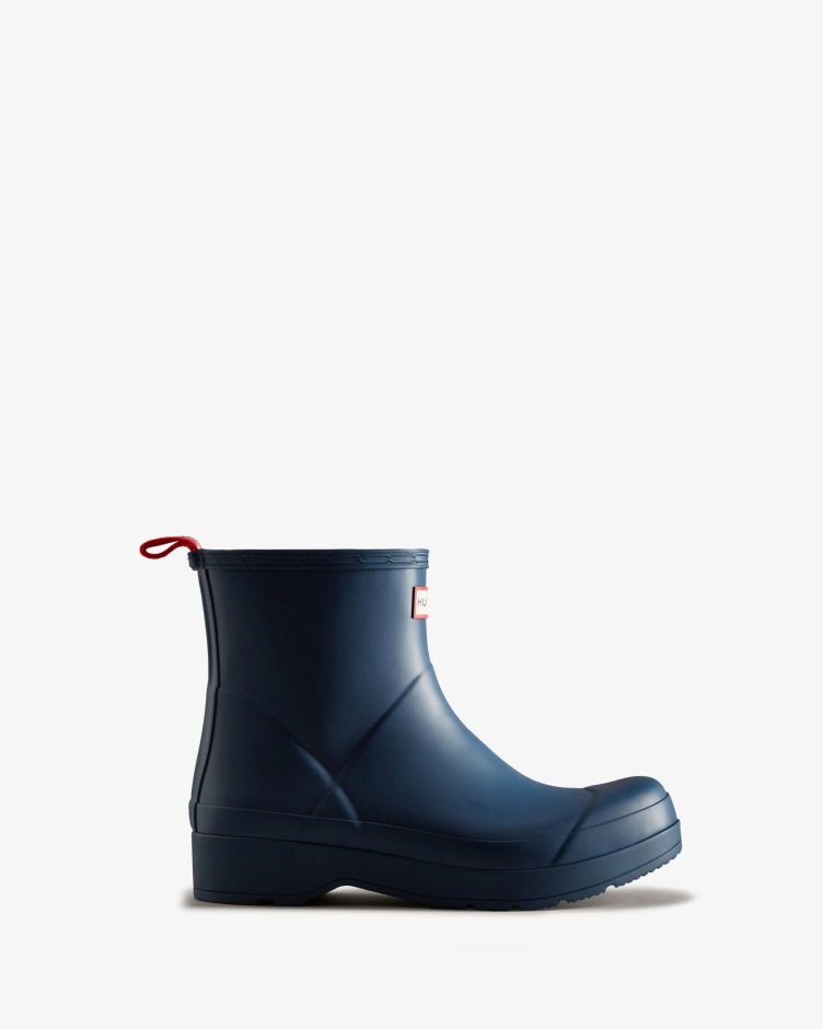 Hunter Masculino Jogar Botas De Chuva Curtas Kerhuelen Navy