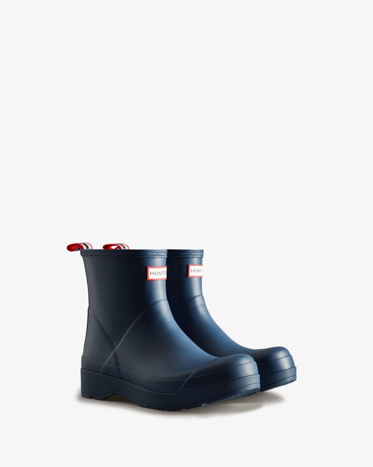 Hunter Masculino Jogar Botas De Chuva Curtas Kerhuelen Navy