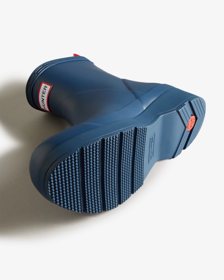 Hunter Masculino Jogar Botas De Chuva Curtas Kerhuelen Navy