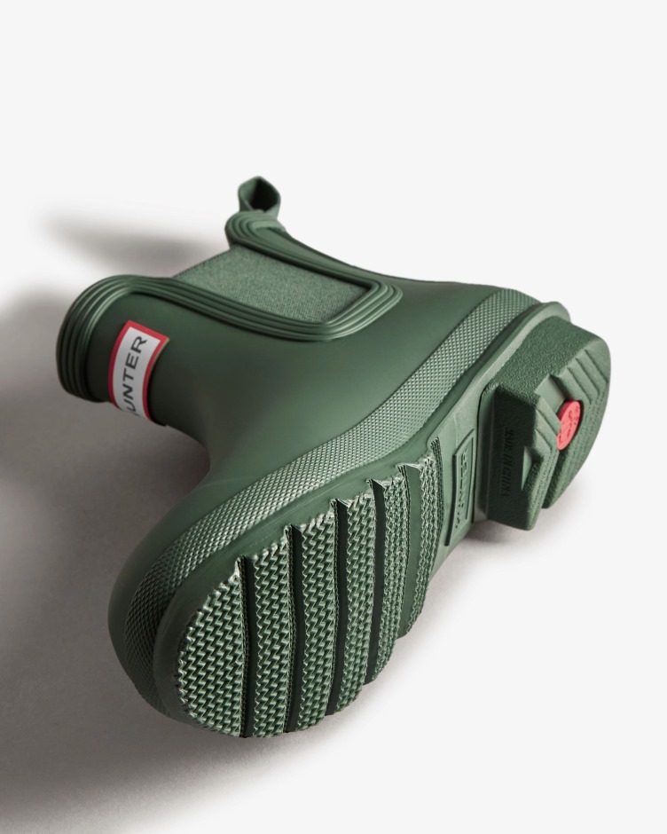 Botas Chelsea Originais Femininas Hunter Hunter Green