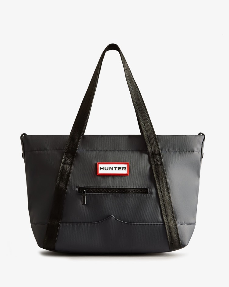 Hunter Nylon Bolsa Tote Clip Top Marinho