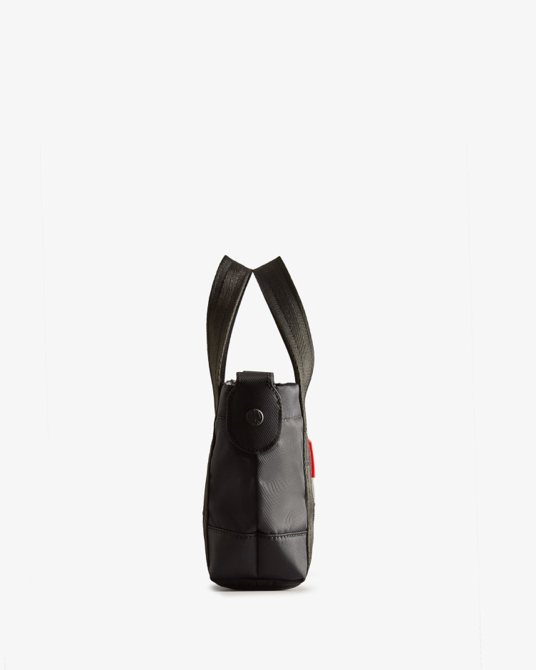 Hunter Nylon Mini Top Clip Bolsa Tote Preta