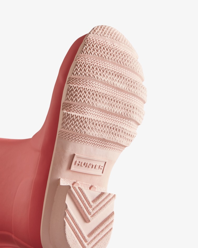 Hunter Big Kids (5-11 Anos) Botas De Chuva Isoladas Polaris Rosa-sal-rosa