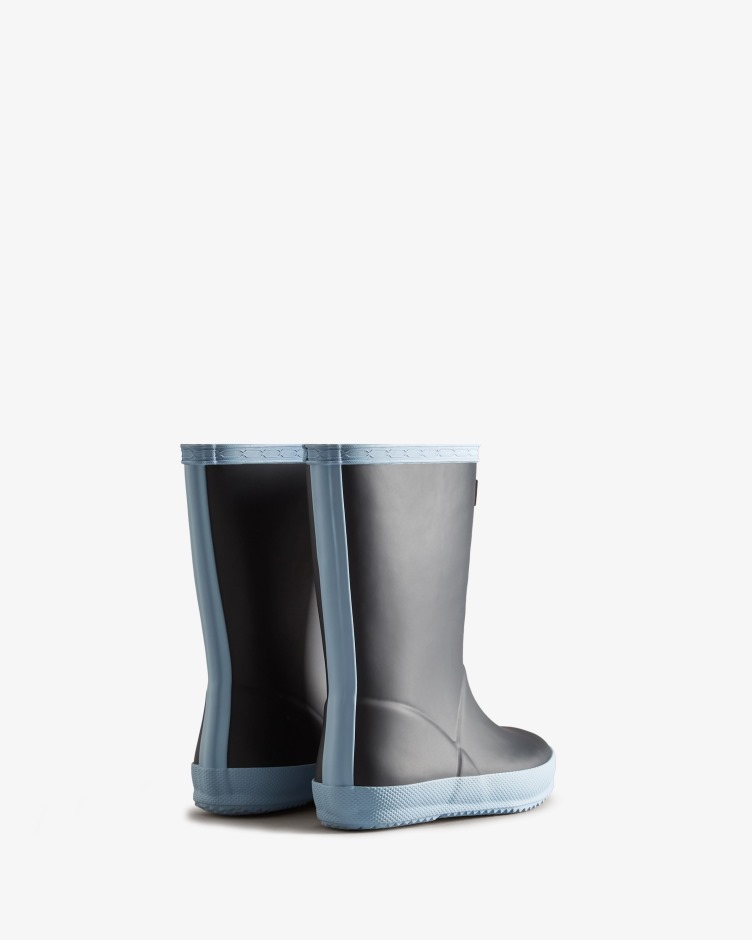 Hunter Kids First (18 Meses-8 Anos) Botas De Chuva Com Isolamento Azul Marinho Frost