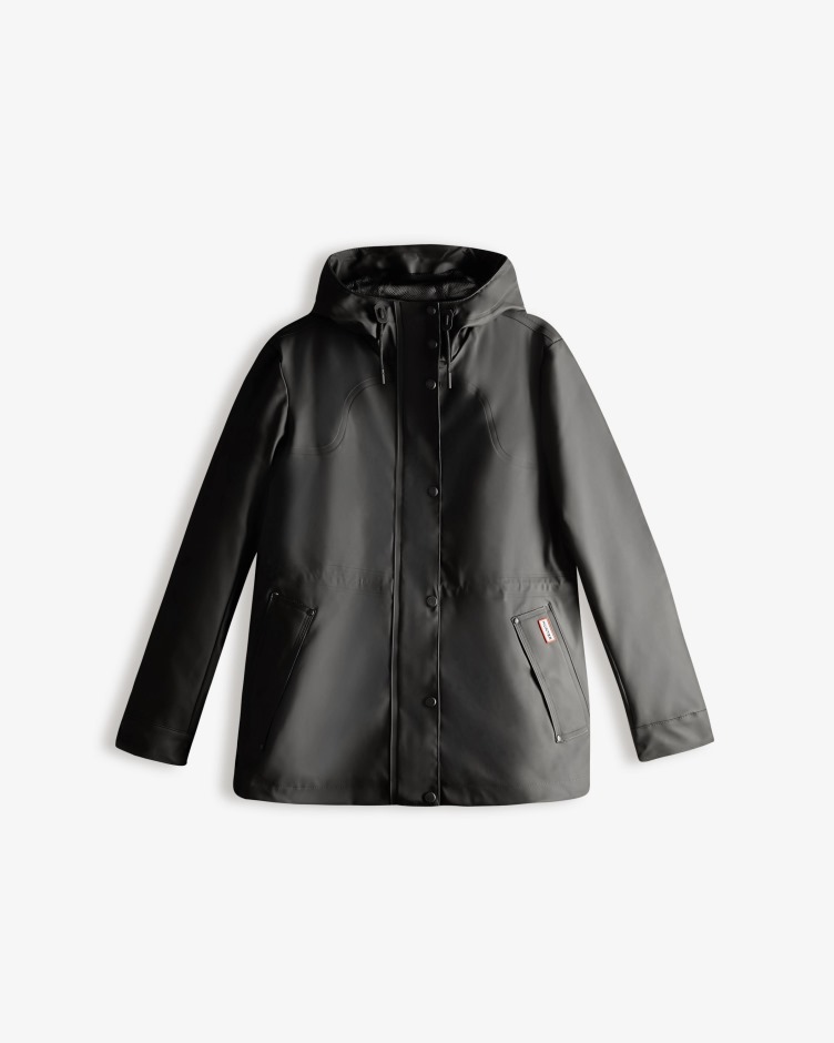 Jaqueta Impermeável Leve Feminina Hunter Preta