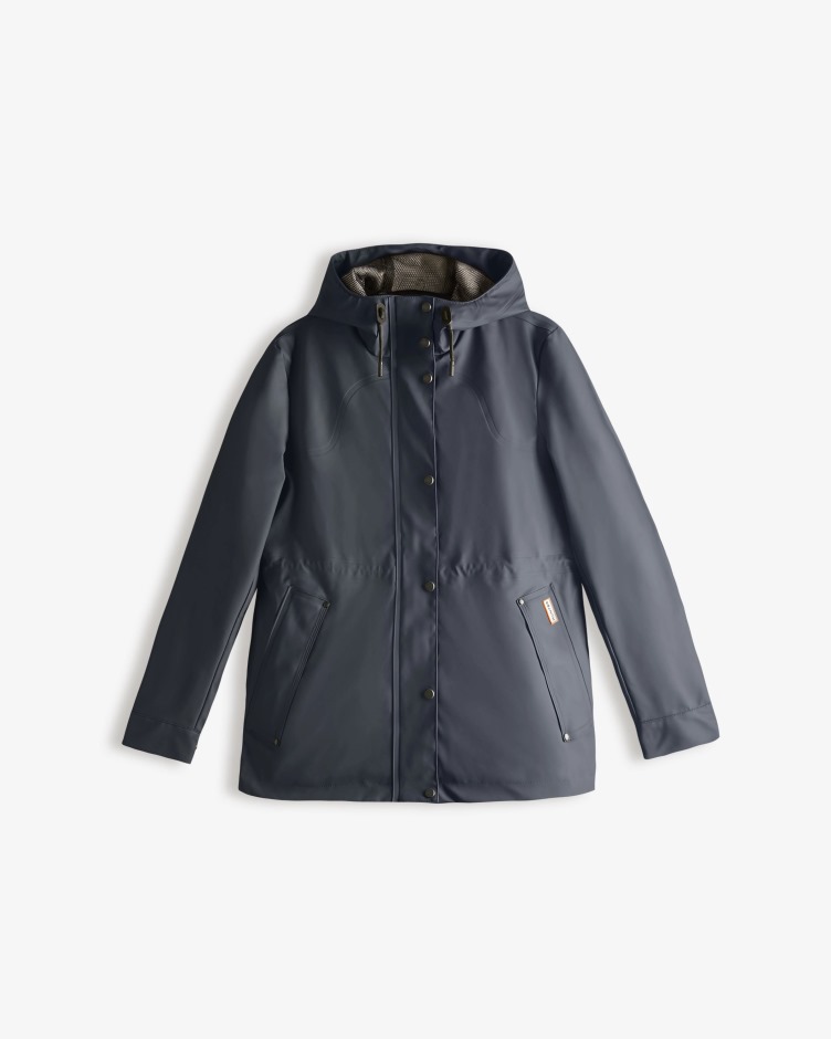 Jaqueta Impermeável Leve Feminina Hunter Marinho