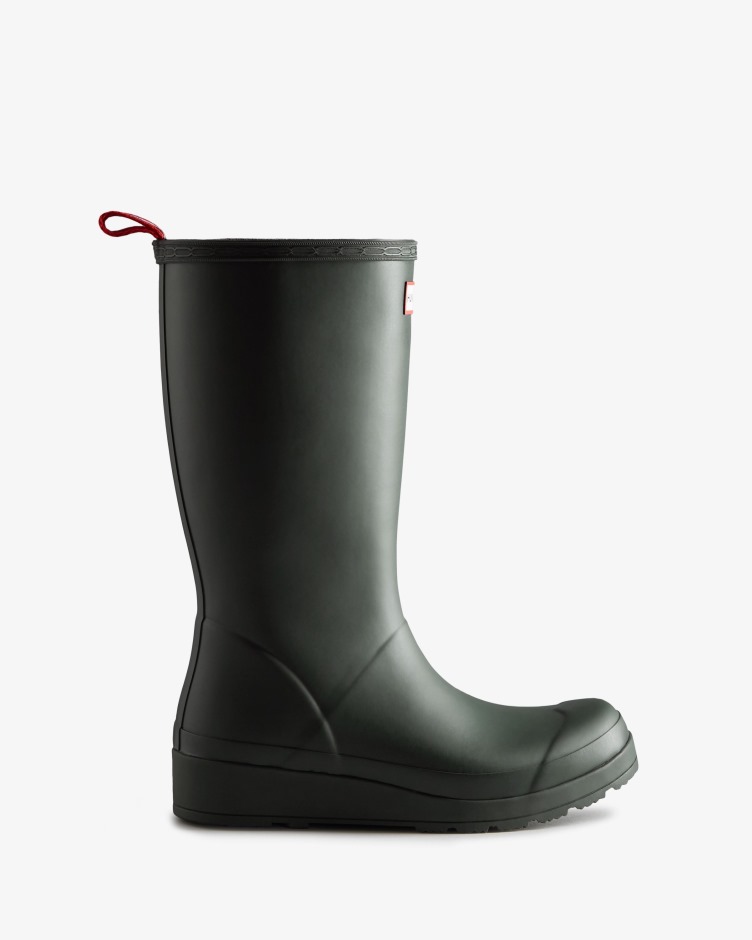 Hunter Feminino Jogar Botas De Chuva Altas Verde Musgo ártico
