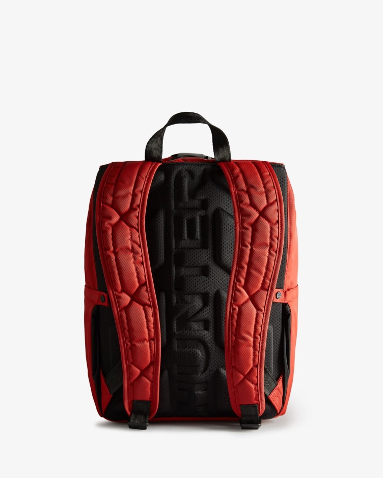 Hunter Mochila De Nylon Pioneiro Clipe Superior Vermelho Militar