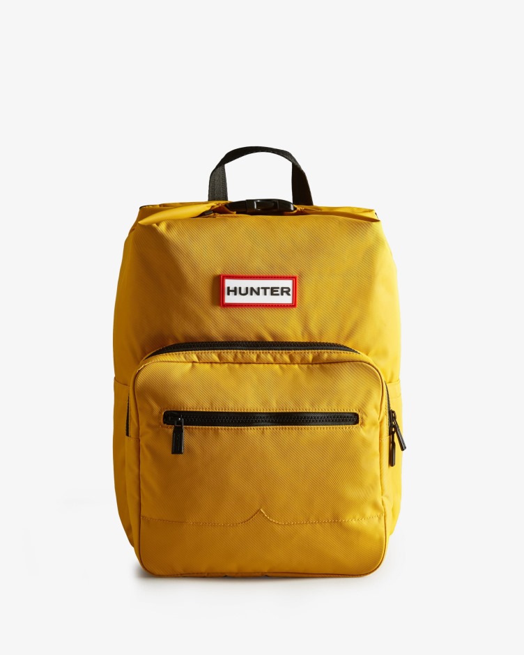 Mochila Hunter Nylon Pioneiro Top Clip Amarelo