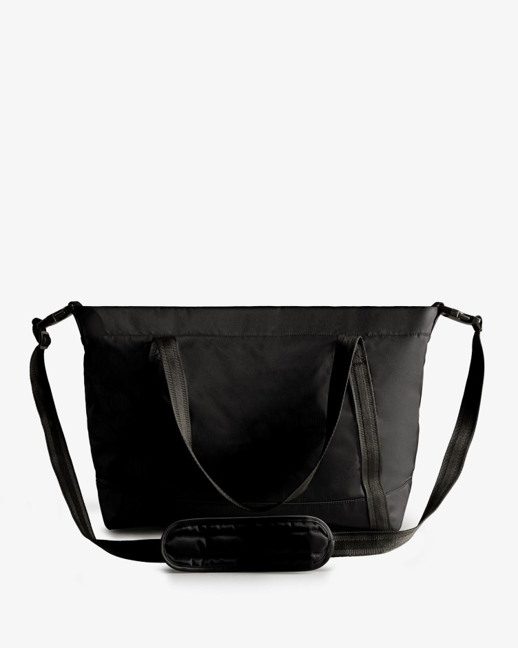 Hunter Nylon Grande Top Clip Tote Preto