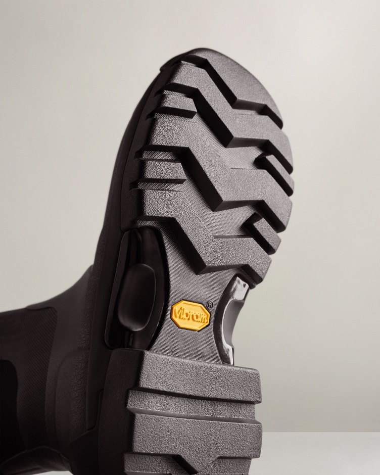 Botas De Chuva Altas Híbridas De Balmoral Field Feminina Caçadoras Pretas