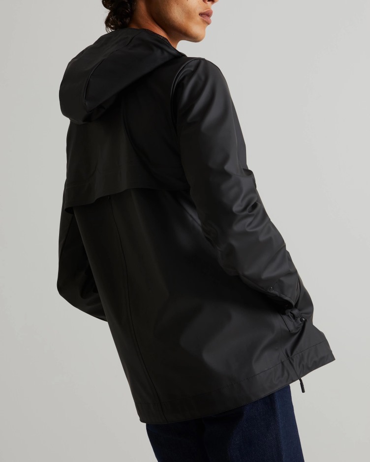 Jaqueta Impermeável Leve Masculina Hunter Preta