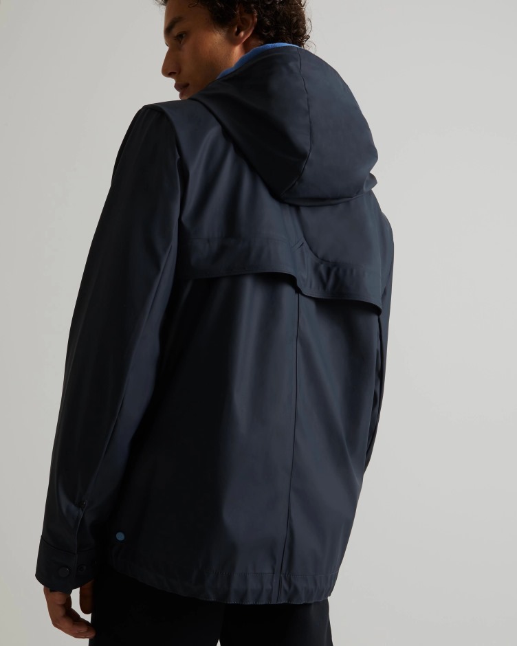 Jaqueta Impermeável Leve Masculina Hunter Marinho