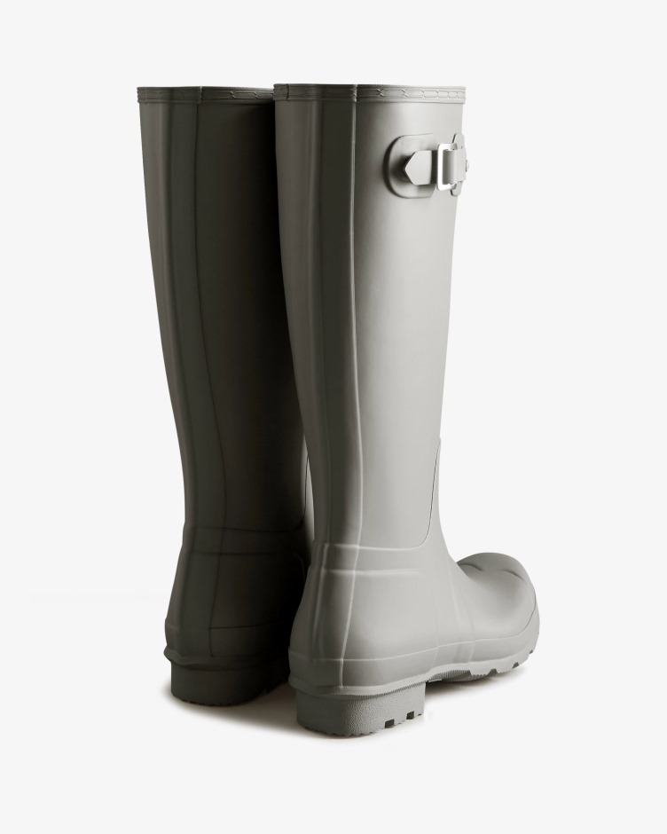 Botas De Chuva Altas Originais Para Homem Hunter Cinza Docker