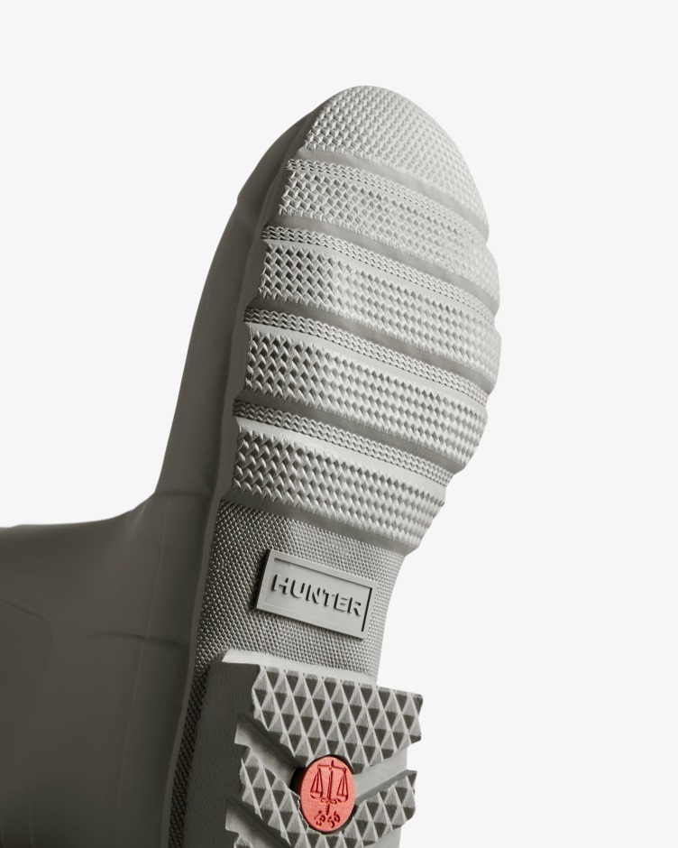 Botas De Chuva Altas Originais Para Homem Hunter Cinza Docker