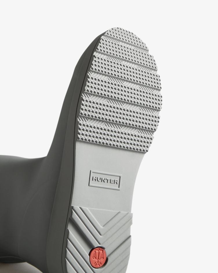 Botas De Chuva Altas Isoladas Para Mulheres Caçadores Tundra Cinza