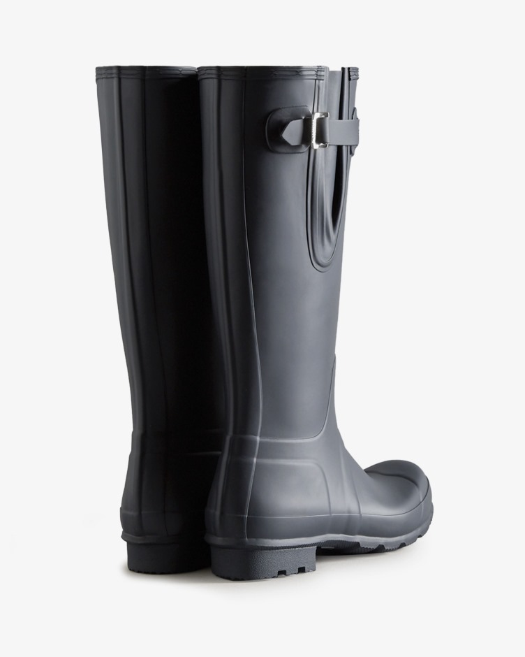 Hunter Botas De Chuva Ajustáveis ​​laterais Altas Para Homem Marinho