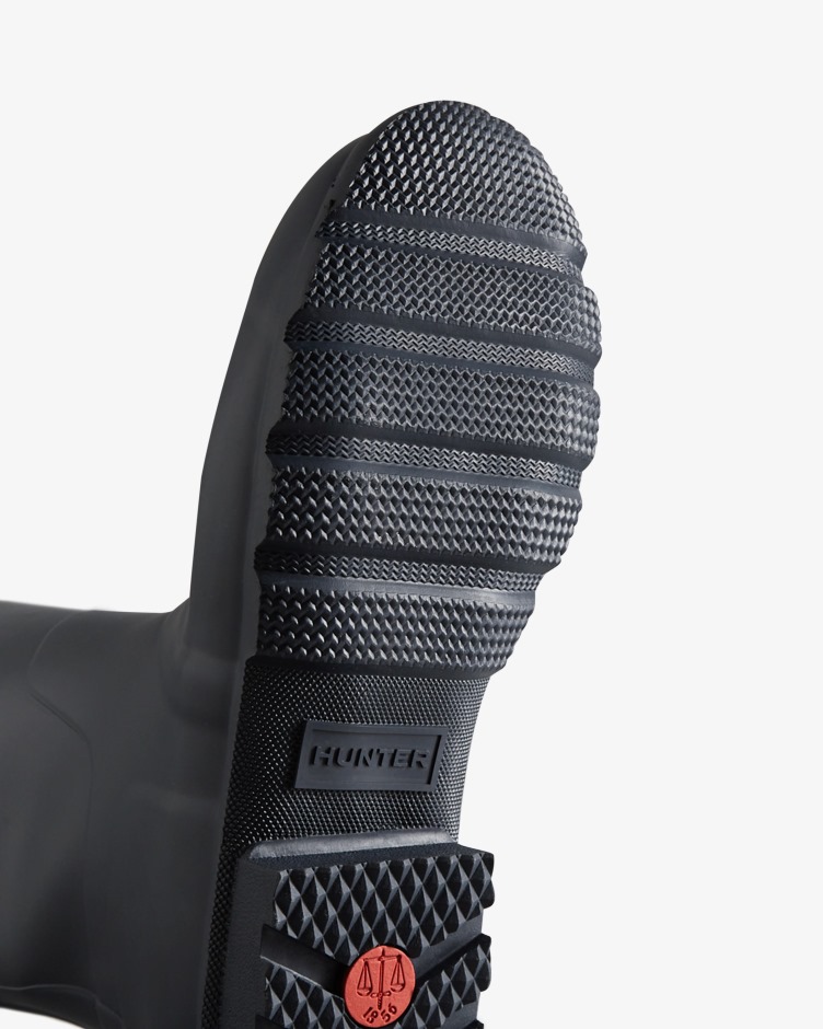 Hunter Botas De Chuva Ajustáveis ​​laterais Altas Para Homem Marinho