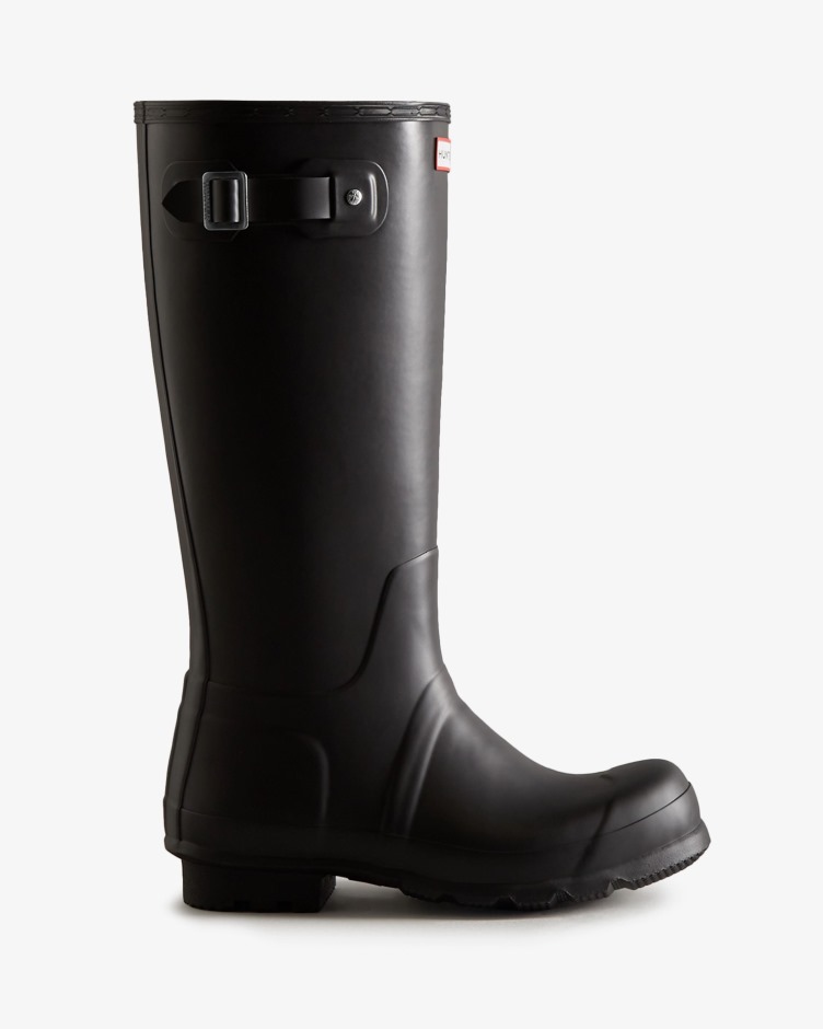 Botas De Chuva Altas Isolantes Masculinas Hunter Pretas