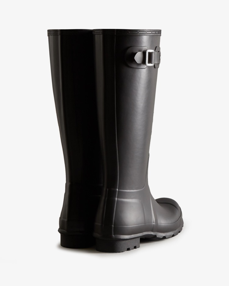 Botas De Chuva Altas Isolantes Masculinas Hunter Pretas