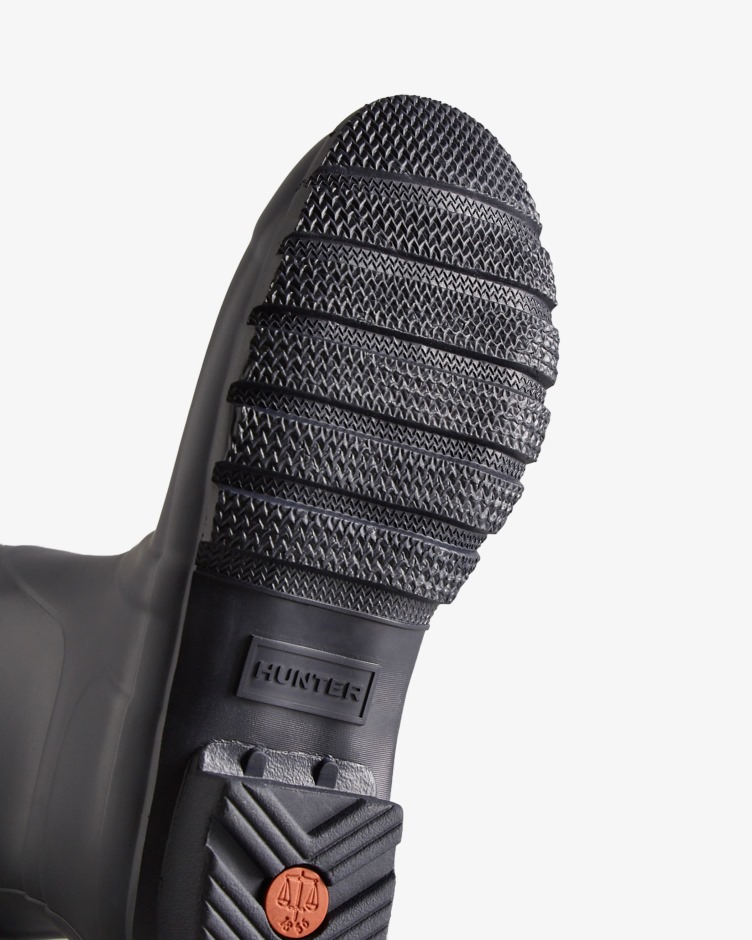 Botas De Chuva Curtas Originais Femininas Hunter Marinho