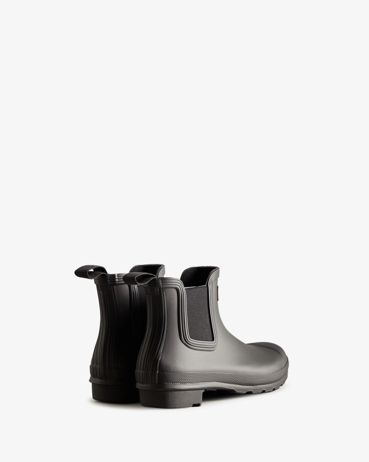 Botas Chelsea Pretas Originais De Mulher Hunter