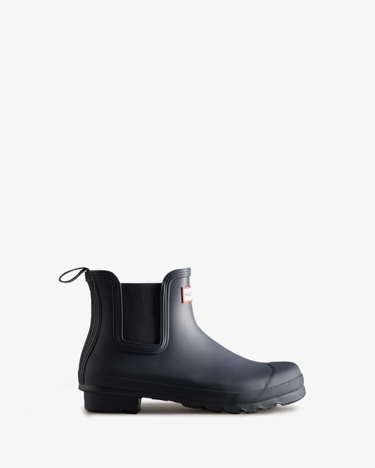Botas Chelsea Originais Femininas Hunter Navy