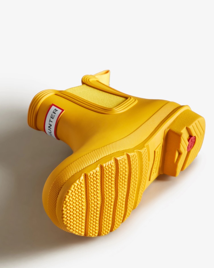 Botas Chelsea Originais Femininas Hunter Amarela