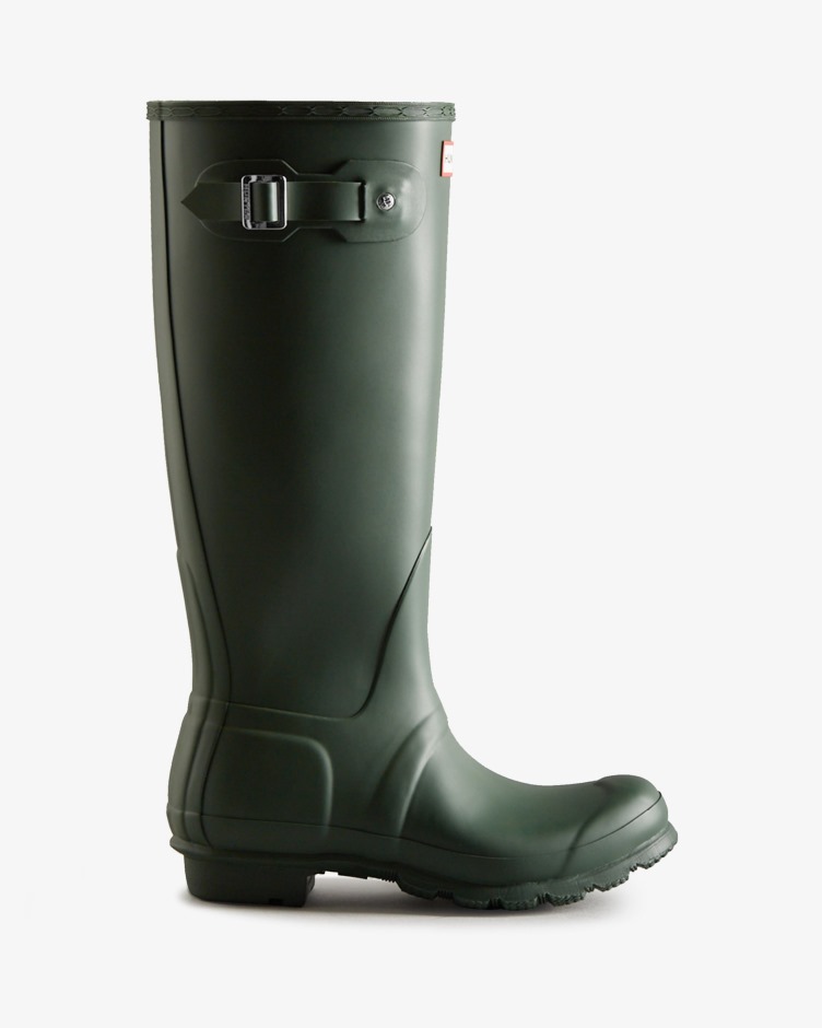 Botas De Chuva Altas Originais Para Mulheres Hunter Hunter Green