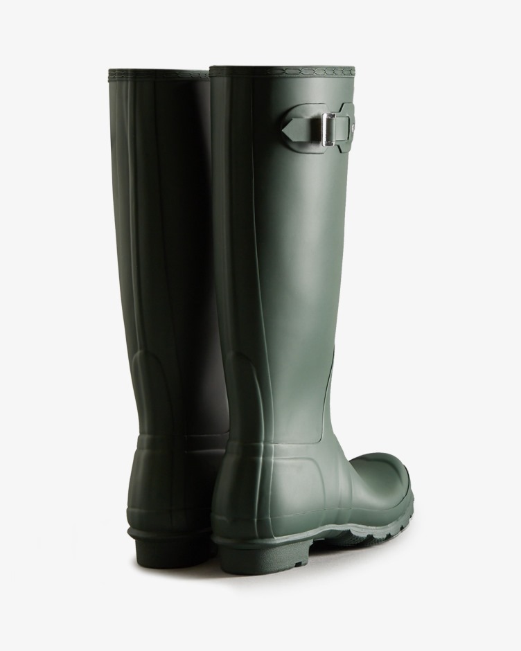 Botas De Chuva Altas Originais Para Mulheres Hunter Hunter Green