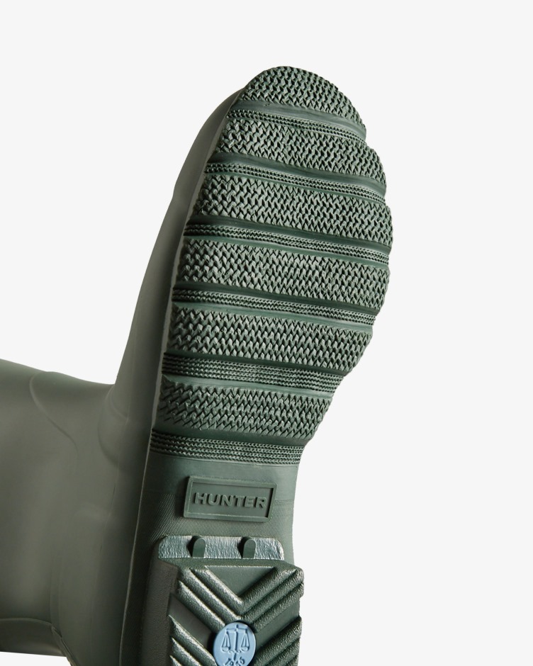 Botas De Chuva Altas Originais Para Mulheres Hunter Hunter Green