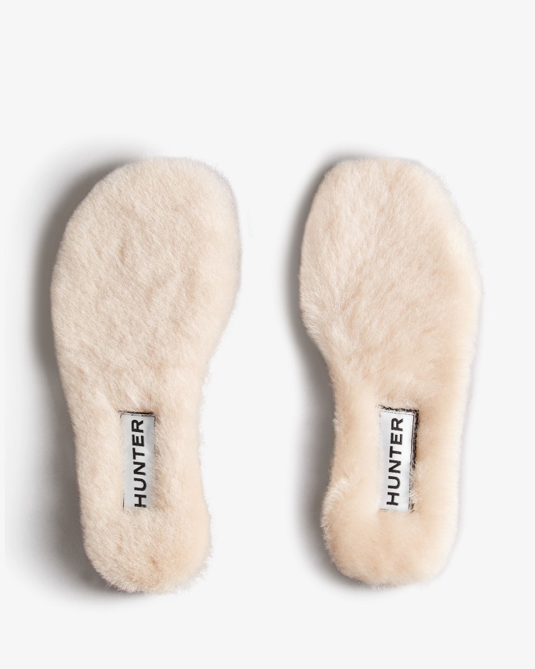 Hunter Kids Palmilhas Shearling Naturais