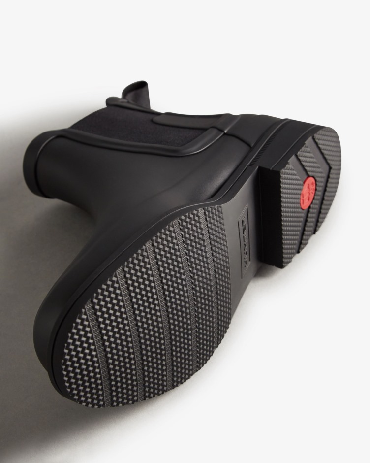 Botas Chelsea De Ajuste Fino E Refinado Para Homem Caçador Preto