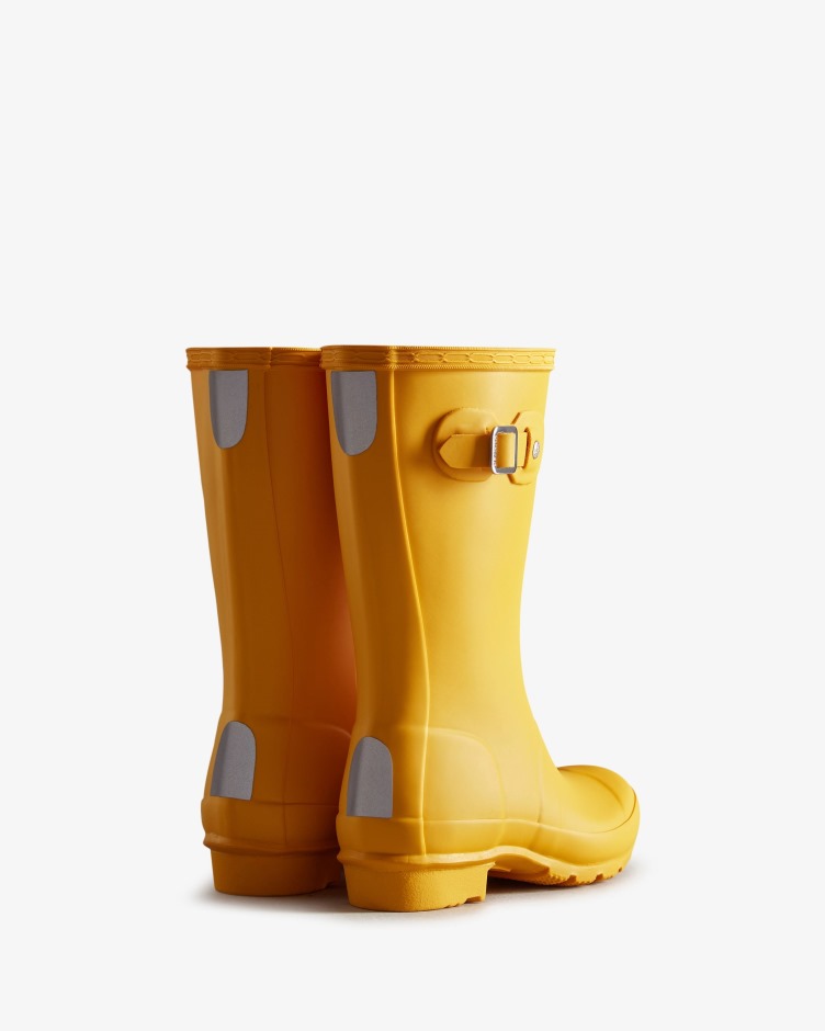 Hunter Original Big Kids (5-11 Anos) Botas De Chuva Amarelas