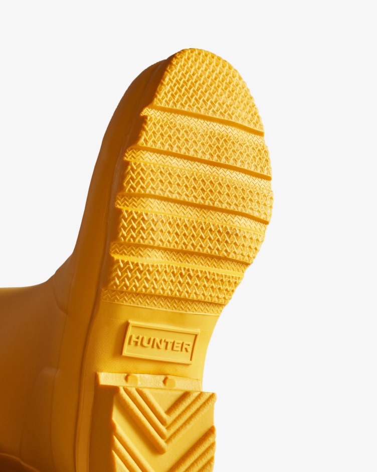 Hunter Original Big Kids (5-11 Anos) Botas De Chuva Amarelas