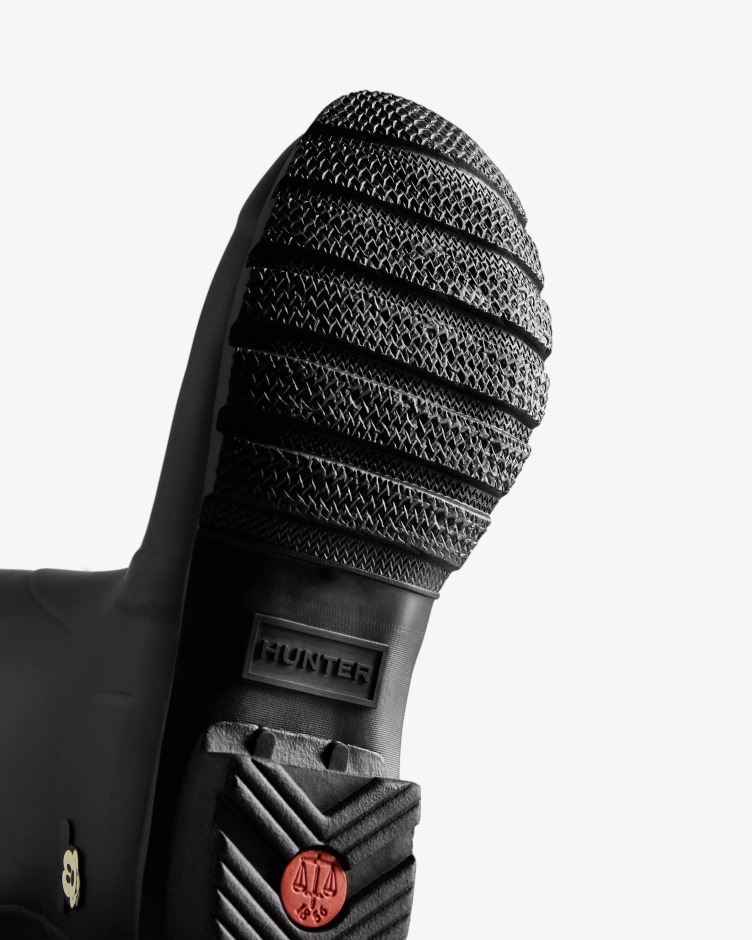 Botas De Chuva Altas Femininas Caçadores Disney Pretas