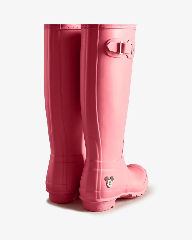 Botas De Chuva Altas Femininas Caçadores Disney Rosa Arrepio