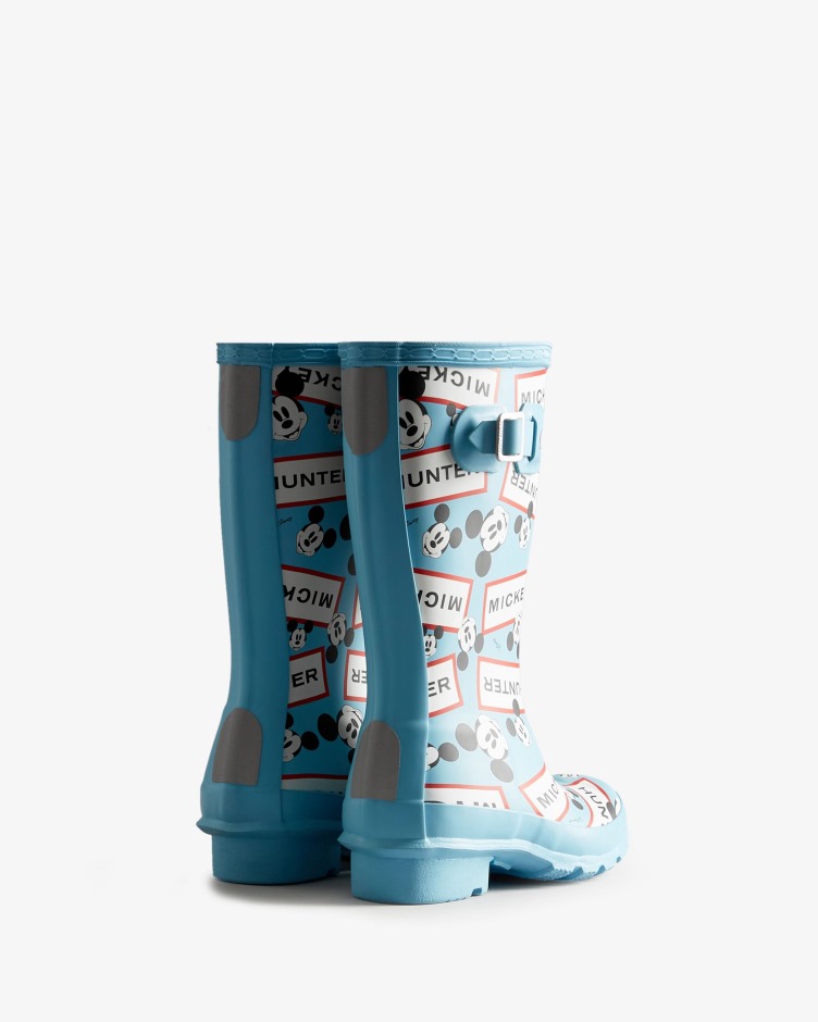 Hunter Big Kids (5-11 Anos) Botas De Chuva Disney Borealis Azul
