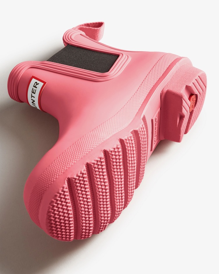 Botas Femininas Hunter Disney Chelsea Rosa Shiver