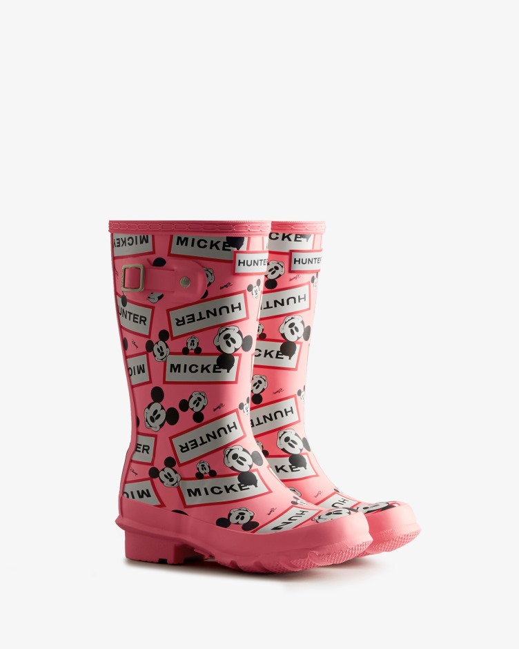 Caçador Crianças Grandes (5-11 Anos) Botas De Chuva Disney Rosa Arrepio