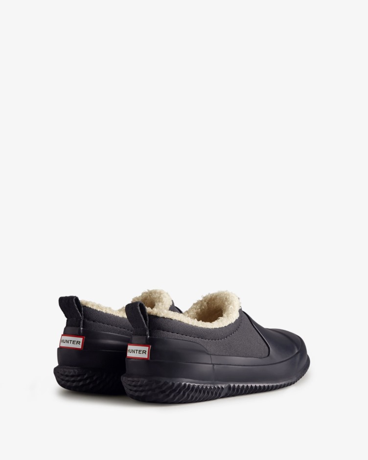 Caçador Crianças Grandes (5-10 Anos) Com Isolamento Vegano Sapatilha Caçador Marinha