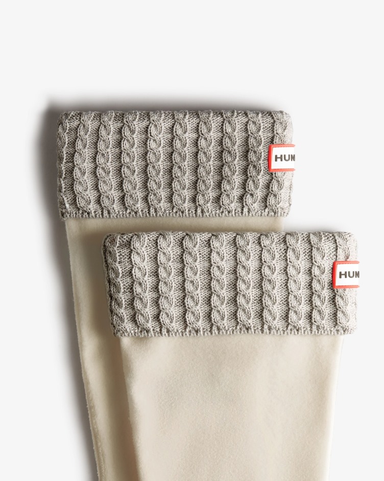 Meias De Caçador De Botas Altas Com Mini Cabo Reciclado