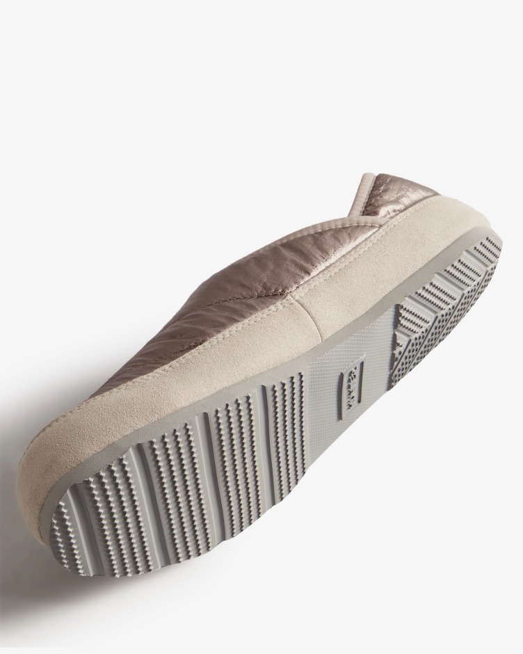 Sapatinho De Baiacu Metalizado Feminino Hunter Prateado