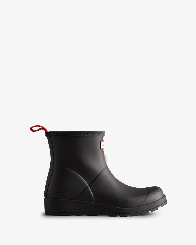 Botas De Chuva Curtas Femininas Hunter Play Pretas