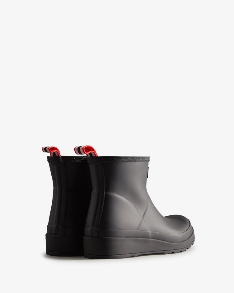 Botas De Chuva Curtas Femininas Hunter Play Pretas