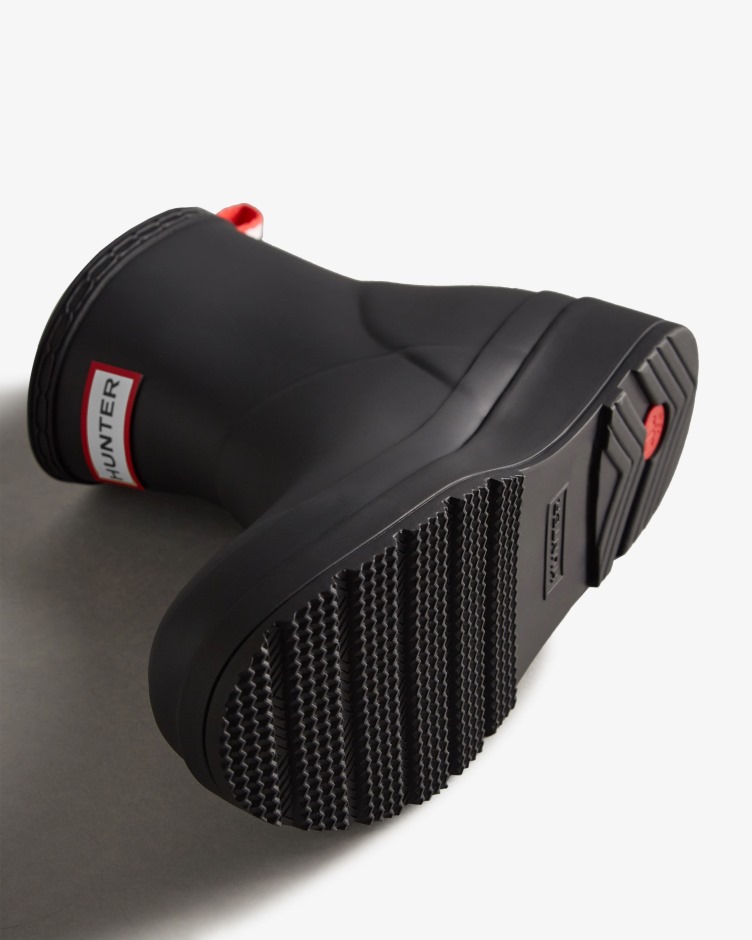 Botas De Chuva Curtas Femininas Hunter Play Pretas