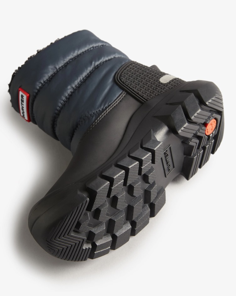 Hunter Crianças Pequenas (18 Meses-6 Anos) Botas De Neve Com Isolamento Preto Marinho